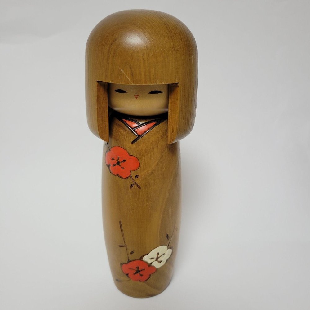 Traditional Japanese kokeshi doll, kokeshi doll,